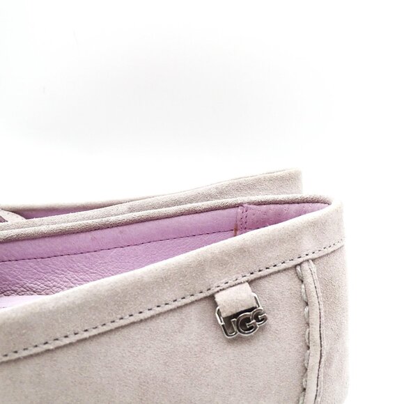 UGG Women's Flores Feather Suede Loafer Flats Size 8.5 - Picture 9 of 11
